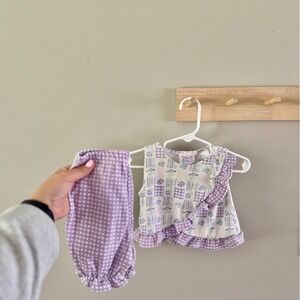 NB small steps 2pc. Patchwork set